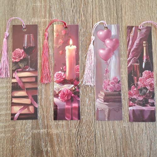 Marque page la vie en rose