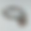 Bracelet porcelaine sur chaine synolia