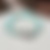Bracelet turquoise cauri argent 925
