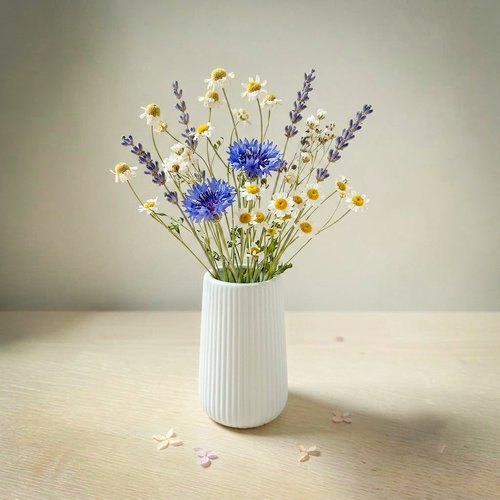 Petit vase en jesmonite