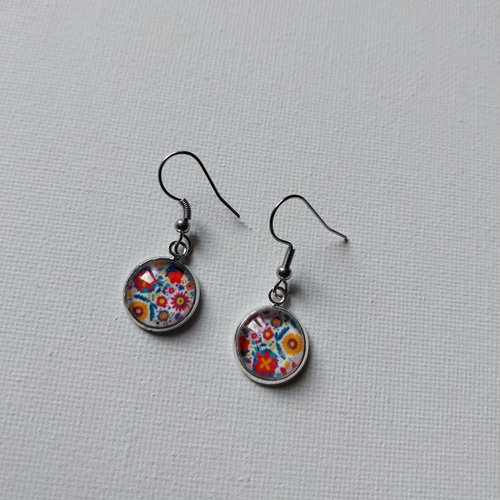 Boucle multicolore