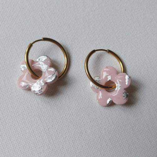 Boucle d'oreilles interchangeable