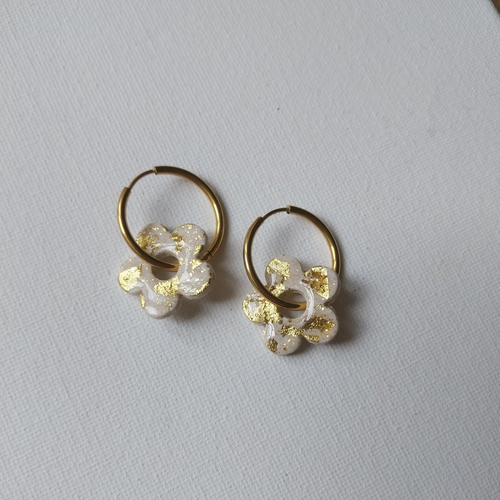 Boucle d'oreilles interchangeable