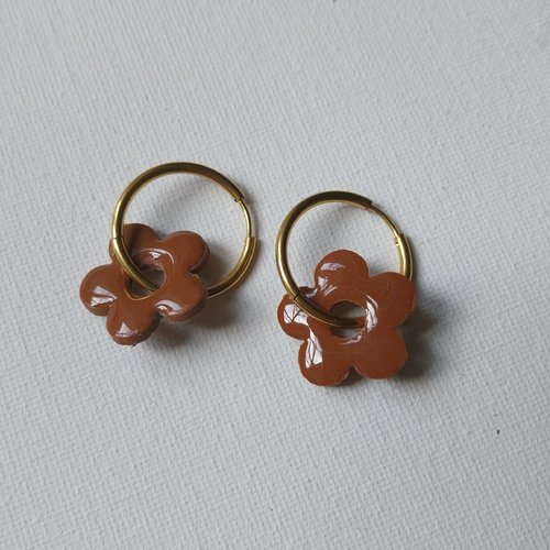 Boucle d'oreilles interchangeable