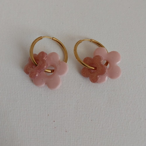 Boucle d'oreilles interchangeable