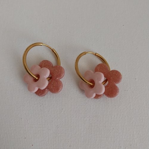 Boucle d'oreilles interchangeable