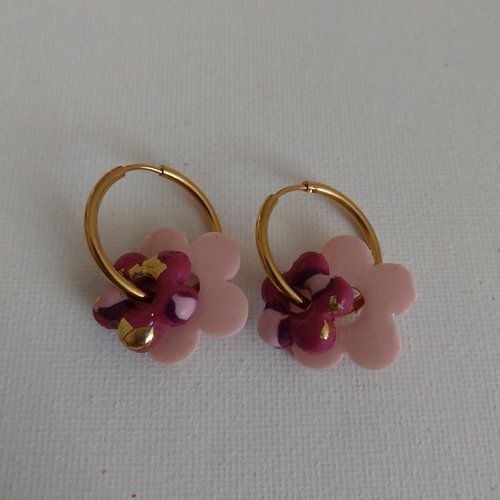 Boucle d'oreilles interchangeable