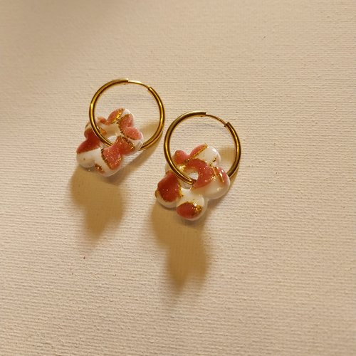 Boucle d'oreilles interchangeable