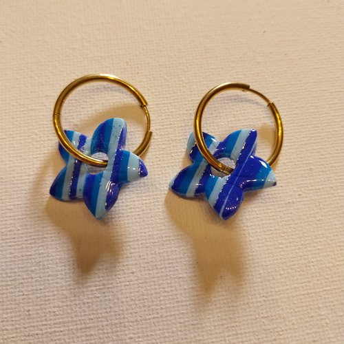 Boucle d'oreilles interchangeable