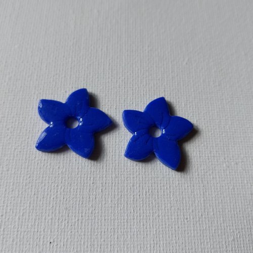 Pampille interchangeable bleue