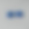 Pampille interchangeable bleue