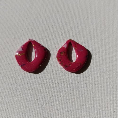 Pampille interchangeable rose