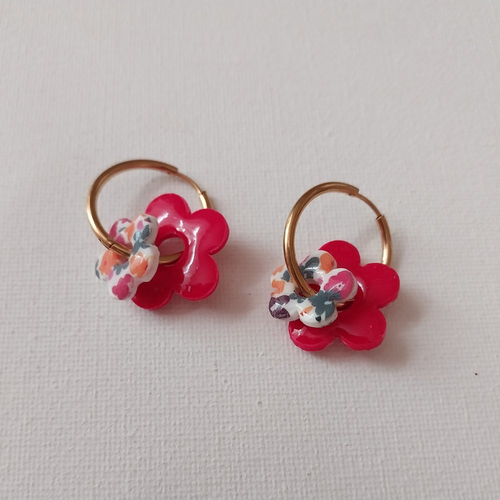 Boucle d'oreilles  interchangeable