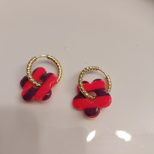 Boucle d'oreille interchangeable