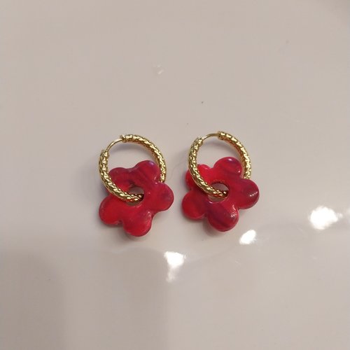 Boucle d'oreille interchangeable