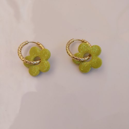 Boucle d'oreille interchangeable