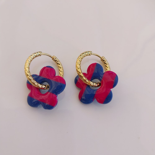 Boucle d'oreille interchangeable