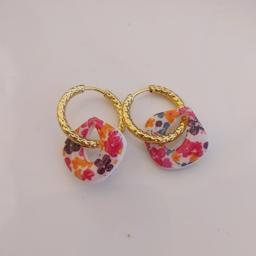 Boucle d'oreille interchangeable