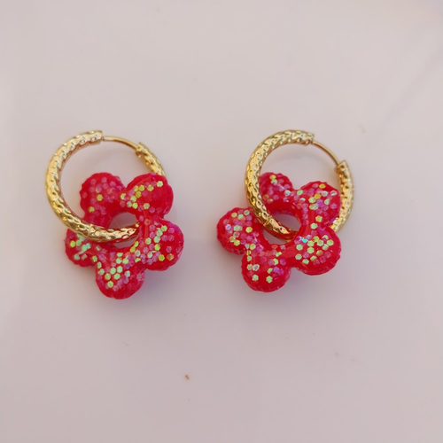 Boucle d'oreille interchangeable