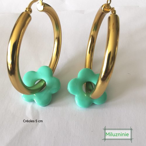 Pampilles en fimo pour boucles d’oreilles – fait main & interchangeables, avec ou sans créoles.
