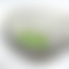 Boucles d’oreilles pomme d’amour vert pomme