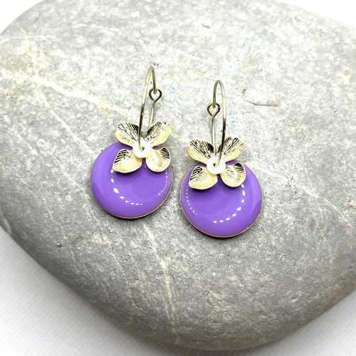 Ou les d’oreilles pomme d’amour lilas