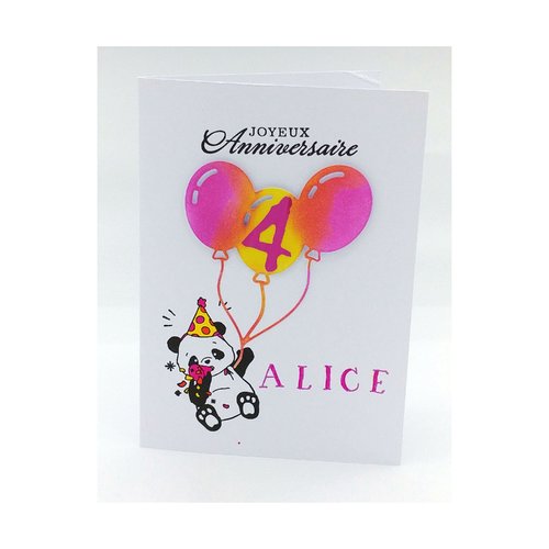 Carte Anniversaire Enfant Carte Anniversaire Un Grand Marche