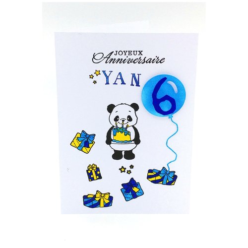 Carte Joyeux Anniversaire Enfant Carte Joyeux Anniversaire Un Grand Marche