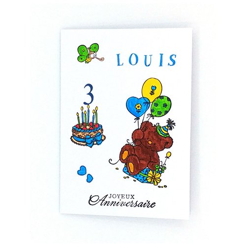 Carte Joyeux Anniversaire Enfant Carte Joyeux Anniversaire Un Grand Marche