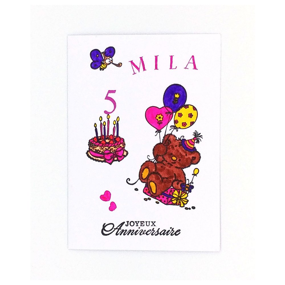 Carte Anniversaire Enfant Carte Anniversaire Un Grand Marche