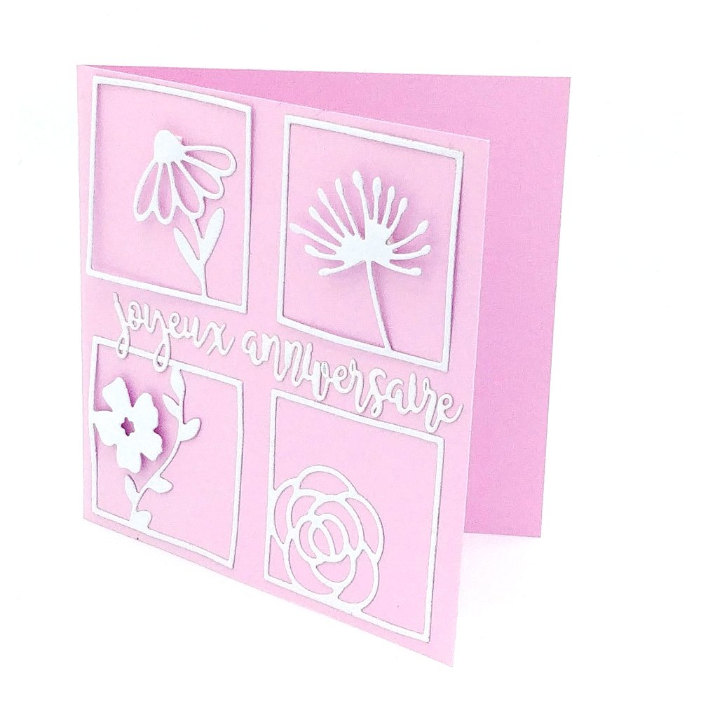 Carte Anniversaire Fait Main Carte Scrapbooking Un Grand Marche