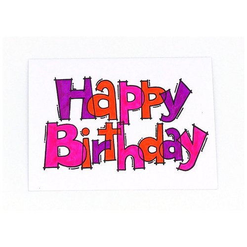 Carte Joyeux Anniversaire Femme Carte Joyeux Anniversaire Un Grand Marche