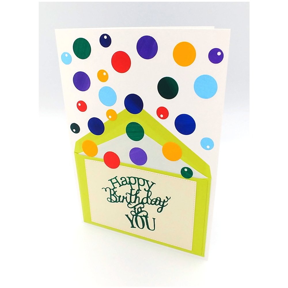 Carte Anniversaire Confettis Carte Anniversaire Explosive Pour Adulte Ou Enfant Birthday Card Un Grand Marche