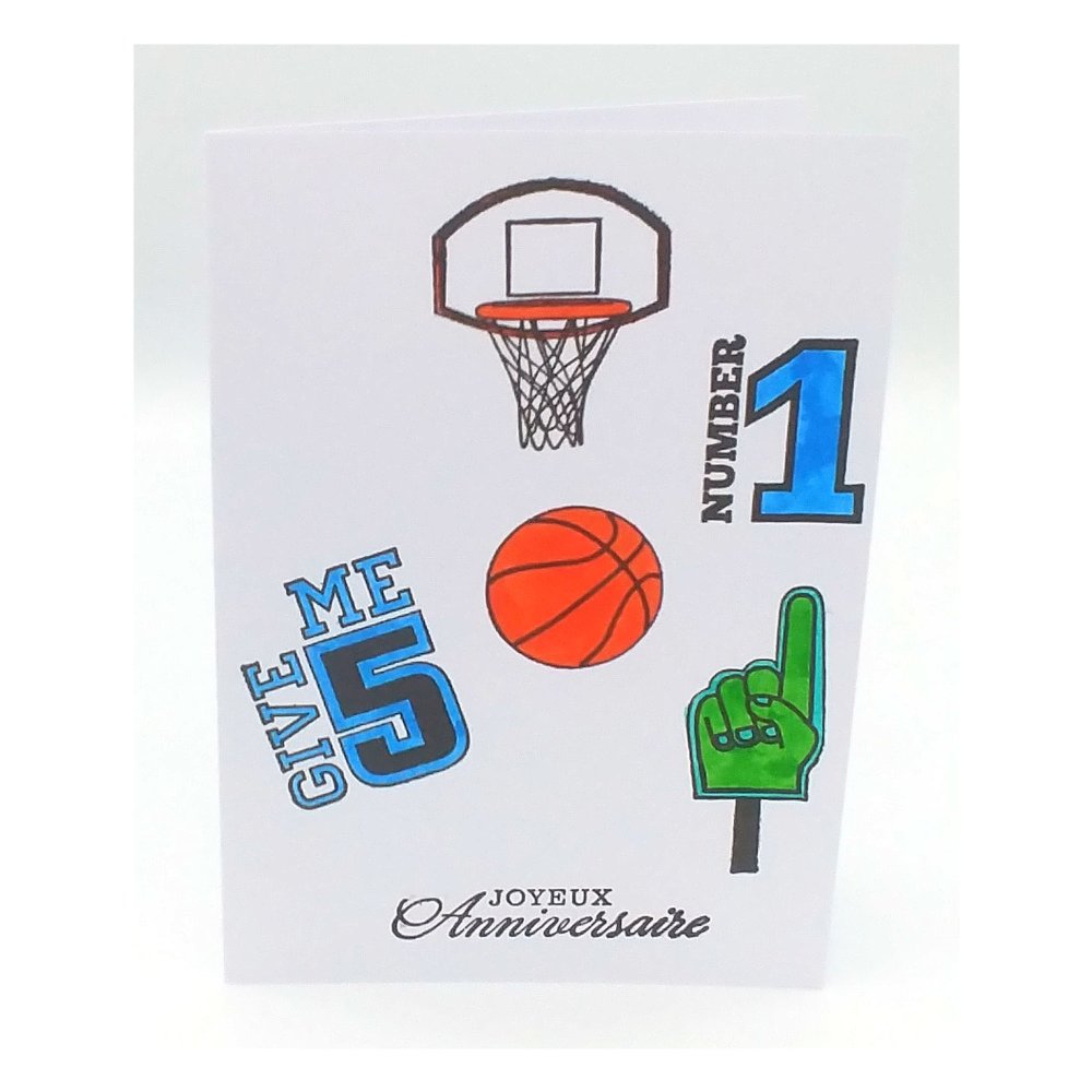 Carte Sports Carte Anniversaire Enfant Adulte Carte Anniversaire Un Grand Marche