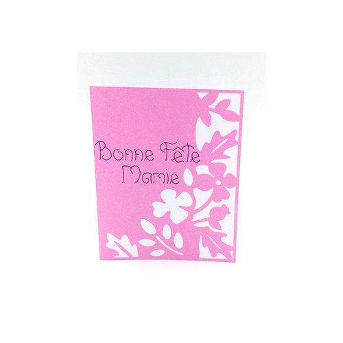 Carte Bonne Fete Mamie Joyeux Anniversaire Bonne Fete Maman Carte A Personnaliser Carte Double Avec Enveloppe 10 8 X 14 Cm Un Grand Marche