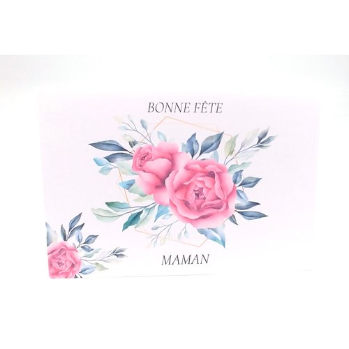 Carte bonne fête maman, carte fête des mères, carte de voeux