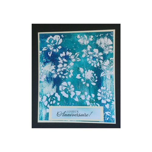 Carte Joyeux Anniversaire Avec Des Fleurs Carte Joyeux Anniversaire Un Grand Marche