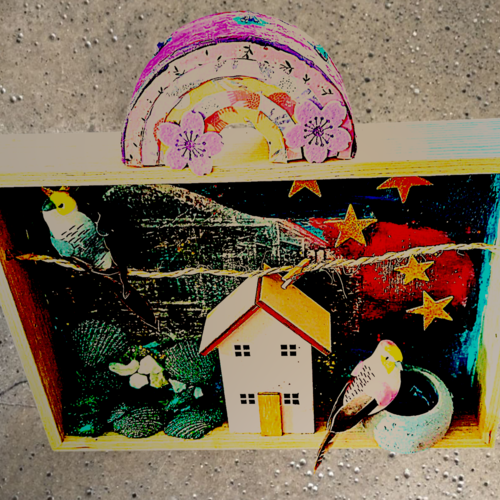 Pele mele maison sur la plage