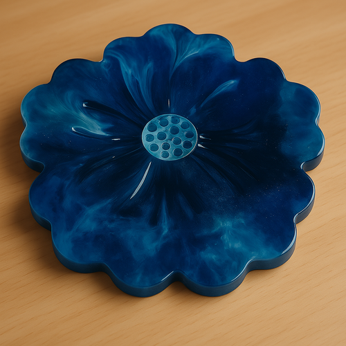 Dessous de verre en résine epoxy