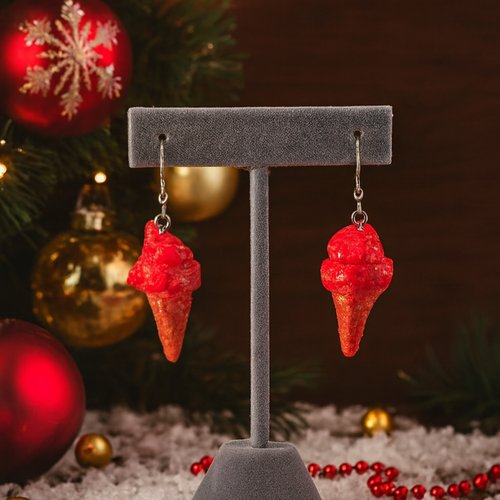 Boucles d'oreilles gourmandes