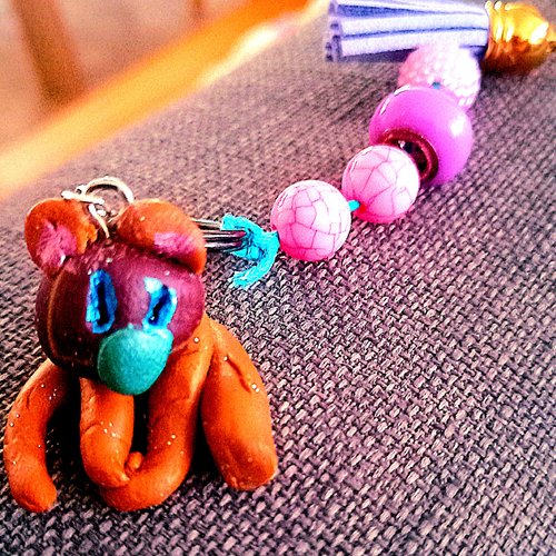Porte clef ourson