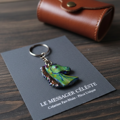 Porte-clé "le messager céleste"
