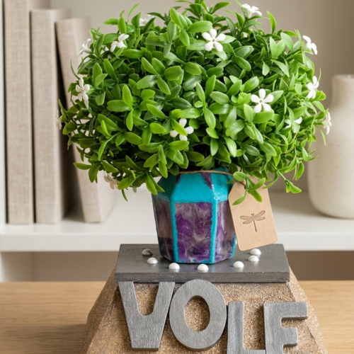 Décoration artisanale "arbre vole" – pièce unique de printemps - cadeau fête des mères