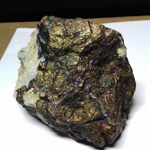 Chalcopyrite et fluorine