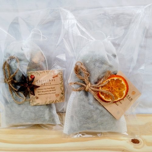 Coffret de bains de pieds aux plantes – winter dream & christmas spice