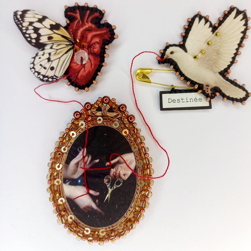 Broche "destinée"