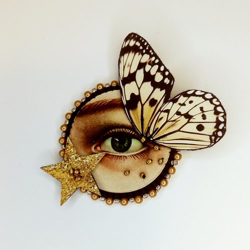 Broche "curiosité"