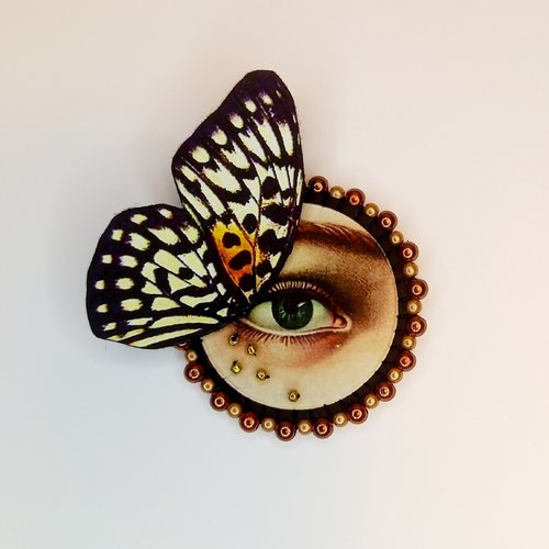 Broche "curiosité"