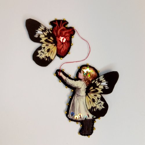 Broche "attrape coeur"