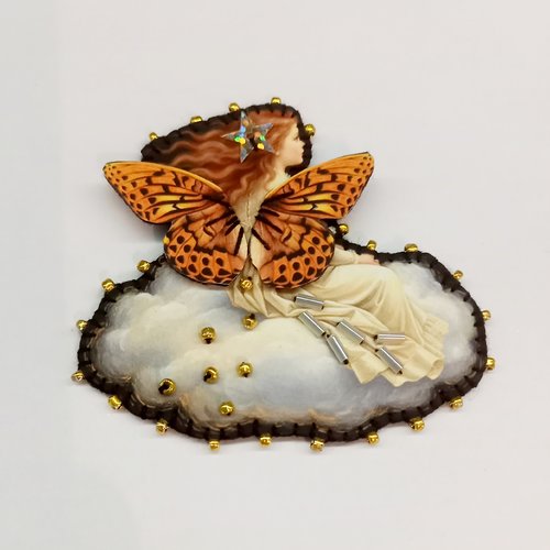 Broche "contemplation"